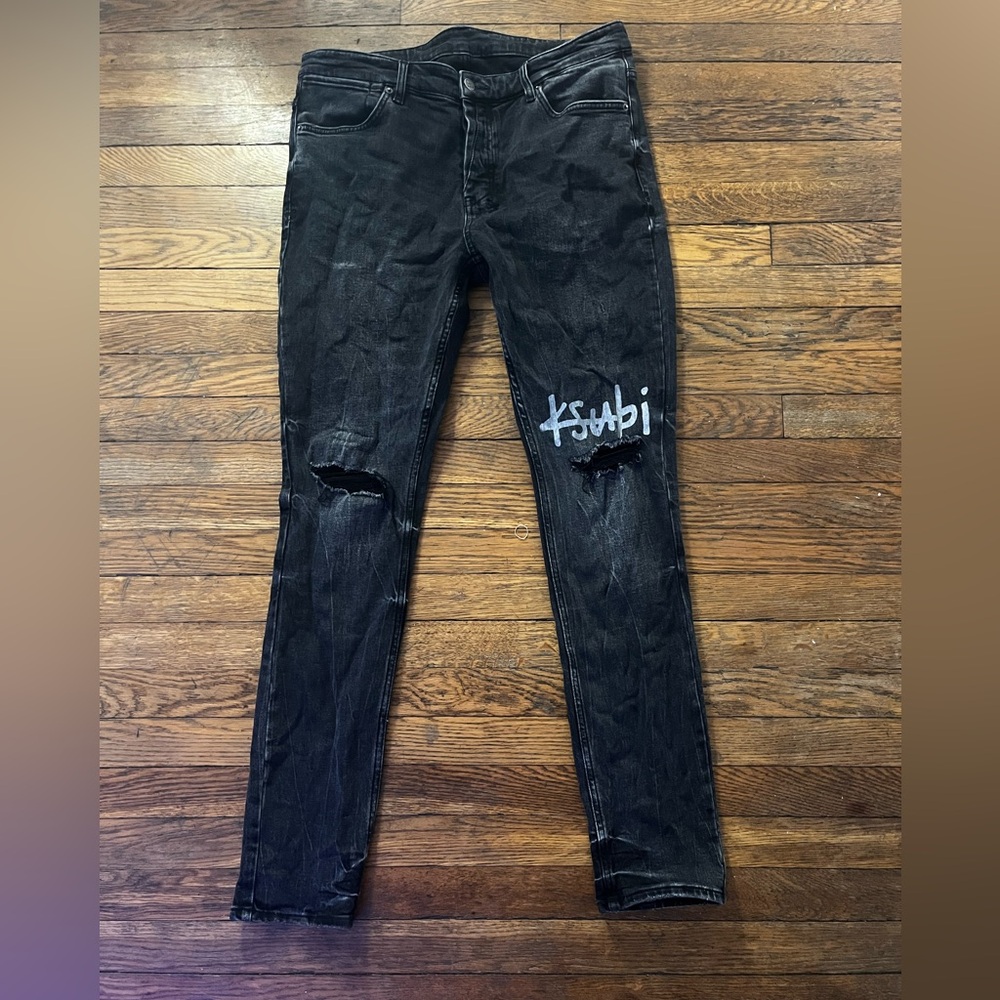 Black Ksubi Jeans size 34 ALSO 32